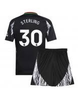 Arsenal Raheem Sterling #30 Vieraspaita Lasten 2024-25 Lyhythihainen (+ shortsit)